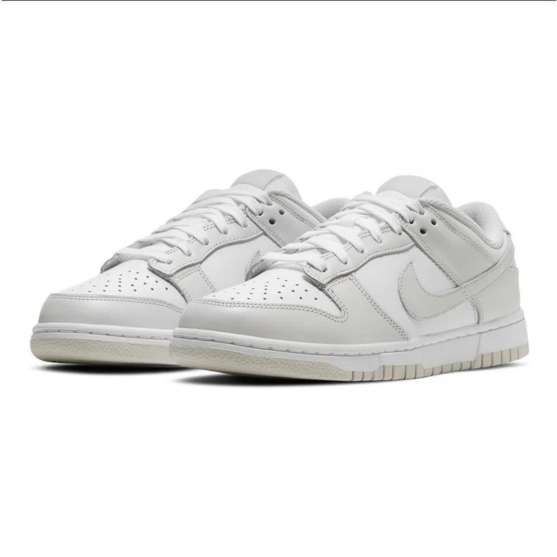 Tenis Dunk Low Cinza Branco